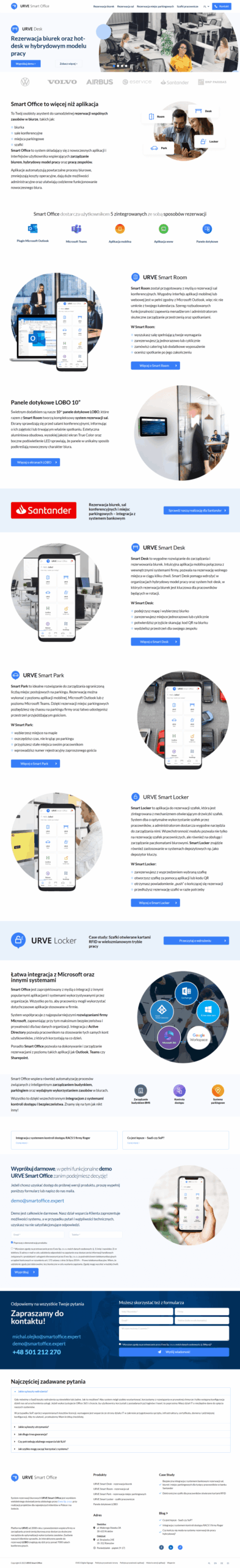 landing page on wordpress