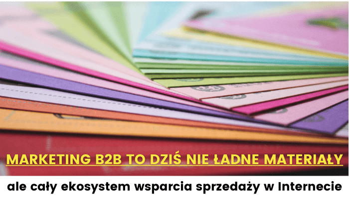 marketing B2B wsparcie sprzedaży