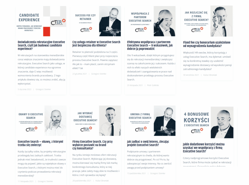 Karina Molęda content marketing CTER