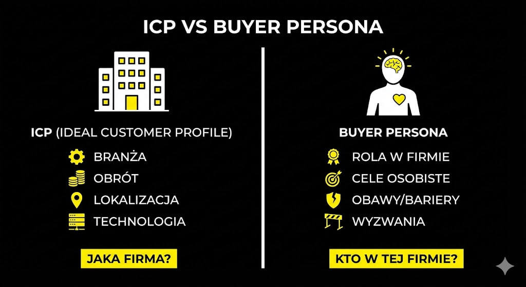 segmenacja B2B icp vs buyer persona