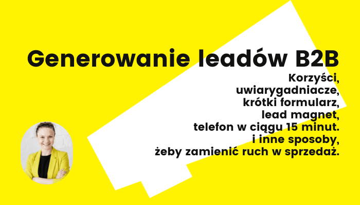 generowanie leadów B2B